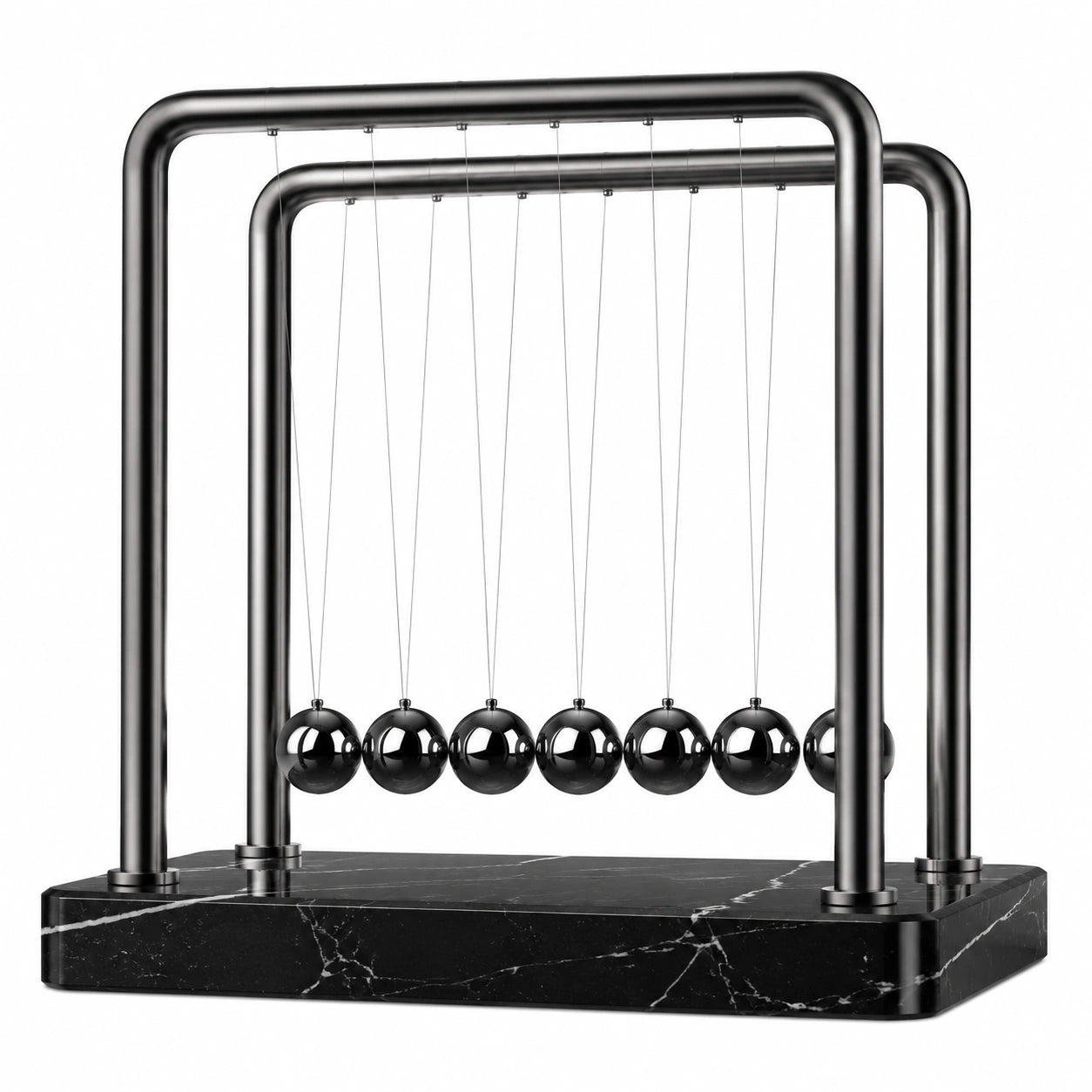 Newtonsches Pendel Kugelspiel Schwarz Schreibtischdekoration